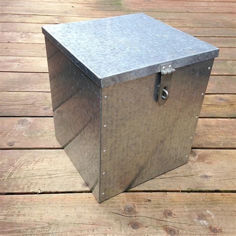 steel large boxes|boxes 50 50cm galvanized steel.